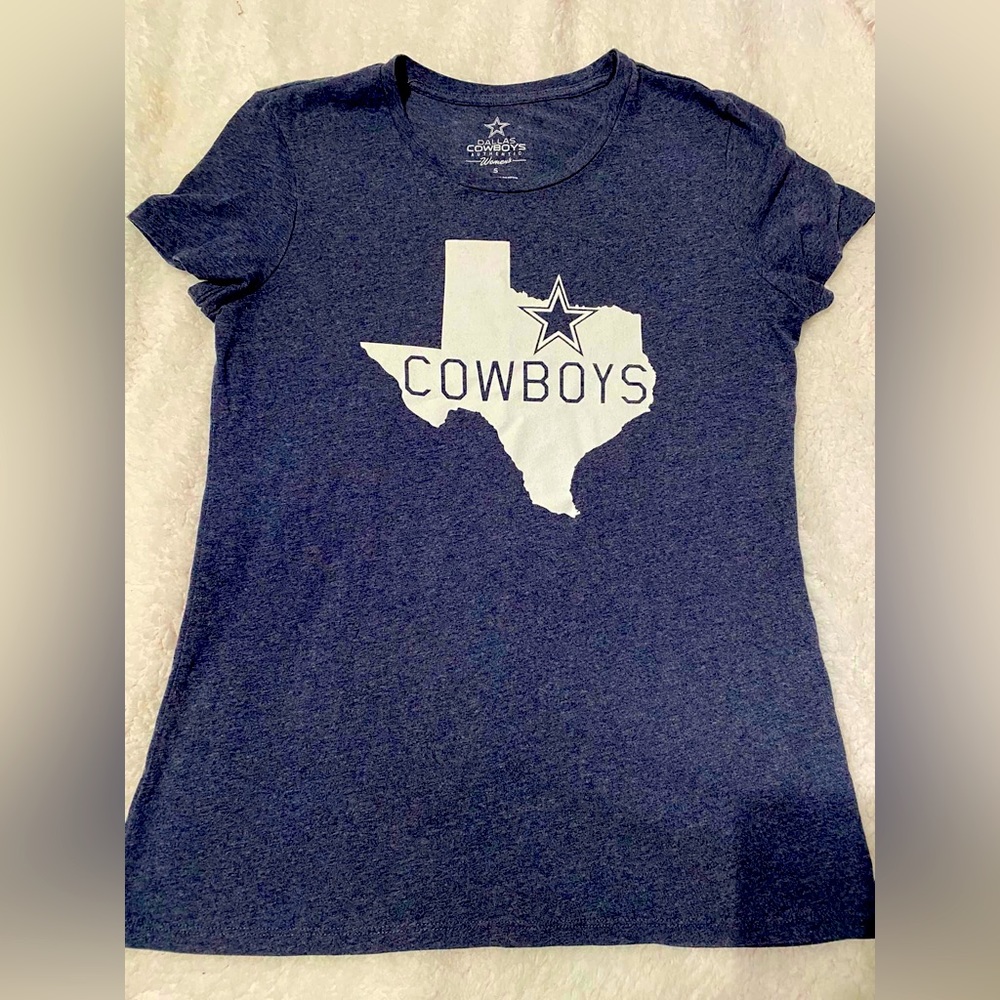 NFL Dallas Cowboys Womens Tee Size Small VGUC